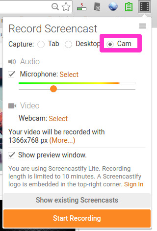 Screencastify (Screen Video Recorder)